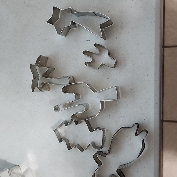 Source Unknown Silver Cookie Cutter Set - Picture 4 of 6
